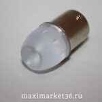 Автолампа P21W (BA15s-одноконтактная) 3 SMD (2835) ЛИНЗА WHITE 24V -5160 S0007-24V PR-1355