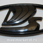 Заводской знак - на ВЕСТу(LADA-VESTA/URBAN ) ЧЁРНАЯ на решётку радиатора КИТАЙ