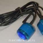 Ходовые огни ЛИНЗА-БОЛТ МОРГАЮЩИЕ 3 SMD FLASH 12VСИНИЕ(Орлиный глаз)СТРОБОСКОП JZD-03BS