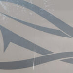 Наклейка боковая "MAN" 40х46см на угол окна груз. машины цв белый ПАРА 64864 (7042)