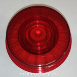 Рассеиватель габаритного фонаря (Нов Обр ОГ-31.32.33.32.Е-102) КРАСНЫЙ ПЛОСКИЙ