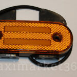 Фонарь габаритов (147.3731-00-01) ЖЁЛТЫЙ (Schmitz) с неон маркерн светом(2 полосы +кронштейн)PR-1831