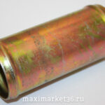 Соединитель шлангов железный прямой D=14 мм PR-0104