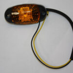 Фонарь маркерный универсальный 60.3731-00 ЖЁЛТЫЙ 12-24В паутинка