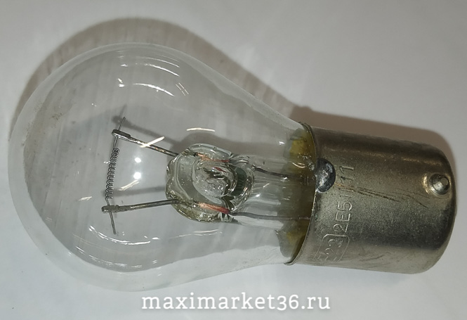 Автолампа 24V 21W 4BAU15S СМЕЩЁННЫЙ центр КИТАЙ/УФА