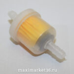 Фильтр для скутера и мото. цилиндрич. бумажный прозрач.БЕНЗИН