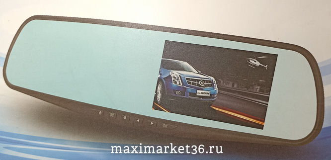 Видеорегистратор зеркало+камера TDS TS-CAR13 1689 Орбита (HAD74)