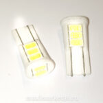 Автолампа W20W (W2.1x9.5d) 8 SMD 7020 КЕРАМИЧ.X0031