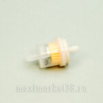 Фильтр для скутера и мото с магнитом прозрач. бумажный БЕНЗИН