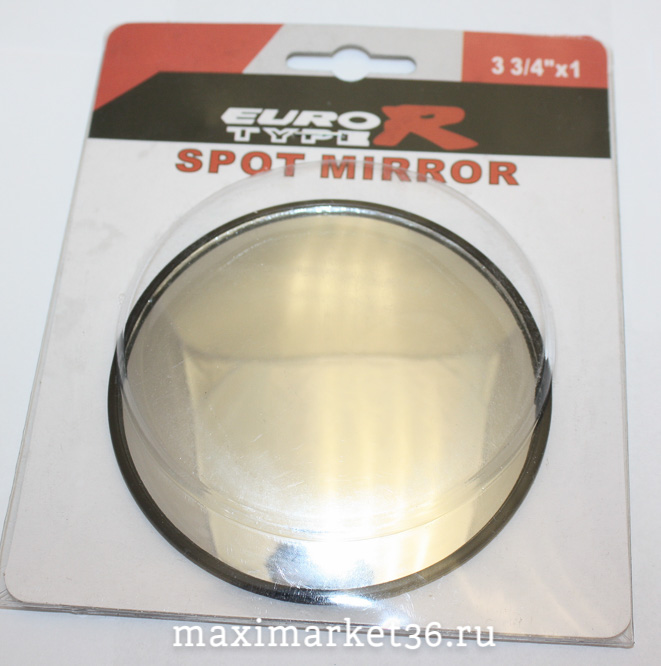 Зеркало дополнительно DL-104 мертвой зоны 80мм (3") SY-030 сферическое внешнее DP-245