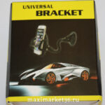 Держатель телефона " типа практик" чёрный ,1505 раздвижной DT-013