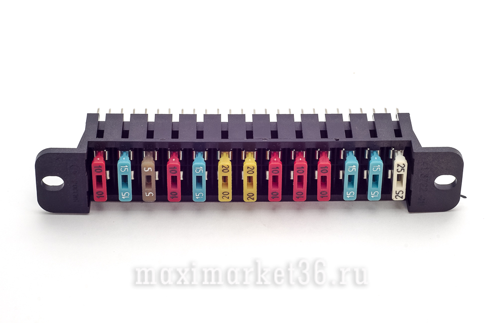 Блок предохранителей 2106 новый обр. с предохр. Курган 41.3722