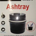 Пепельница в подстаканник "ПРЕМИУМ" хром DP-209