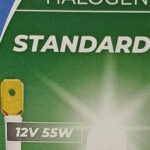 Автолампа H3 (12-55) PK22s 12V REKZIT Standart 90030