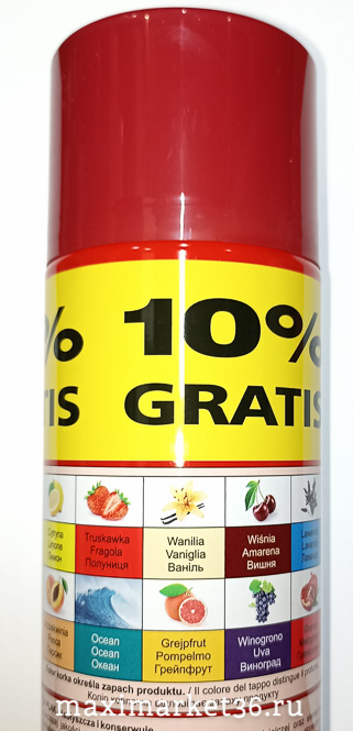 Полироль для пластика PLAK 750 мл ВИШНЯ