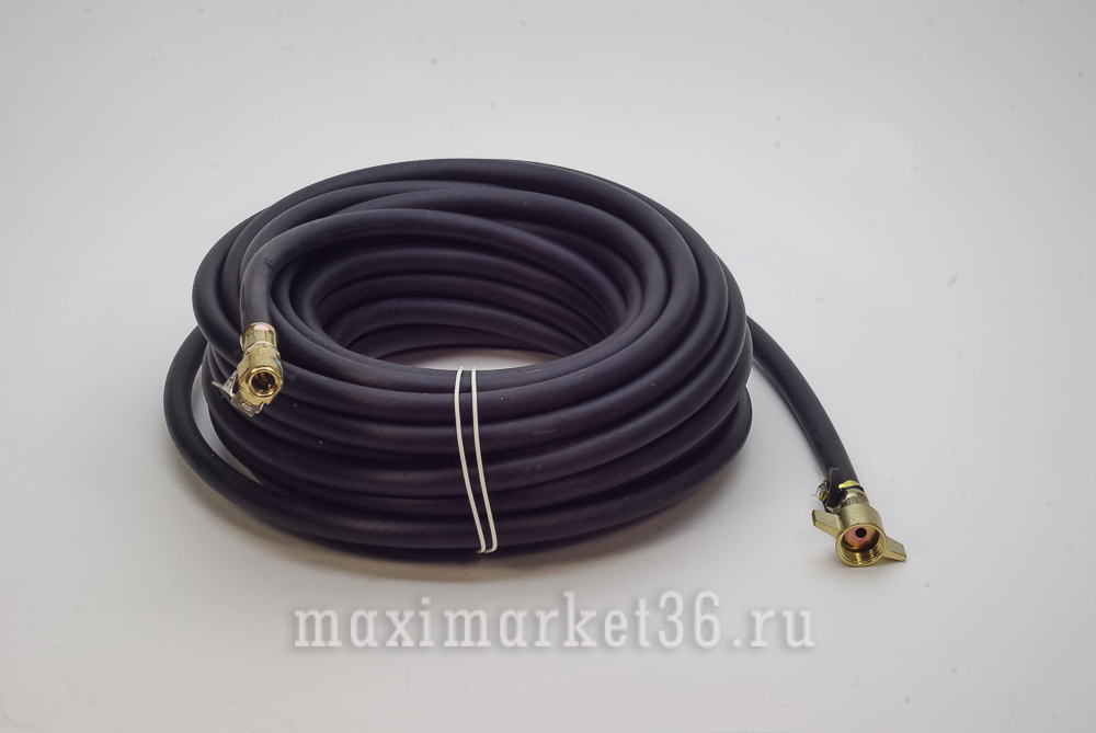 Шланг подкачки колёс 12м с прищепкой ---8506 ( 5320-3923010) М
