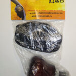 Ручка на руль БЕЗ НАДПИСИ дервян.(бук) усиленн. крепёж лакирован.