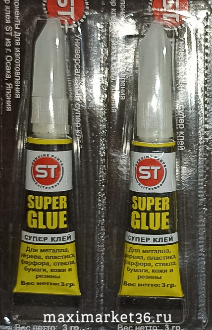 Клей -супер ST SolTechno 3 гр. STR00001