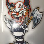 Наклейка "JOKER" №2 11,5х17см наружняя полноцветная 6677 (61320)