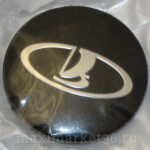 Наклейки на колпак ступицы с эмблемой D=60мм LADA (4шт) ВЫПУКЛЫЕ ЧЁРНЫЕ