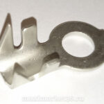 Клемма проводки  d=6 мм луженая  под провод (6-10мм) КТО61-5К