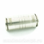 Фитинг  МЕТАЛЛ.прямой трубки ПВХ 16 мм -2962  PR-0051  (MPUC16  01597)