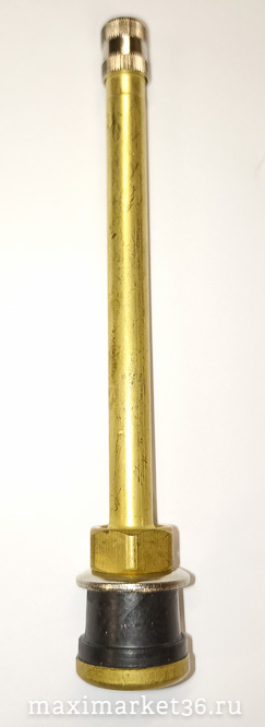 Вентиль бескамерный (наконечник колеса) грузовой - (19*90) (TR-571) 89мм прямой-4154