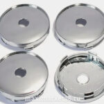 Колпак ступицы 3D универсаль  хромированый D=56мм (030)