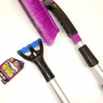 Щетка-СкребокГРУЗОВАЯ CA-59 (95-135см) телеск.ручка поворот голов с фиксацией в 5 положениях CITY UP