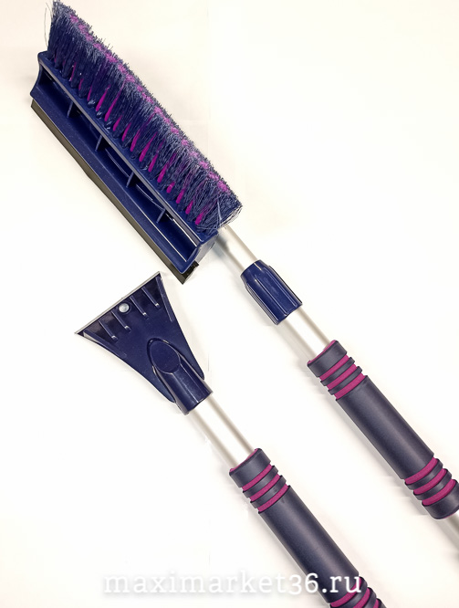 Щетка-Скребок-Водосгон ГРУЗОВАЯ CA-86 "БУЛЬДОЗЕР" LUX телескопич с поворотной головой CITY UP