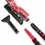 Щетка-Скребок-Водосгон ГРУЗОВАЯ CA-85 3в1 -телескопич.щетка для снега(66-86см)