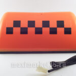 Знак "TAXI" большой 6 магнитов ОРАНЖ НА КРЫШУ DP-036