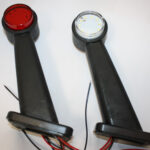 Фонарь габаритн.БЕГУЩИЙ LED ОГ-35 НОВЫЙ плоский рассеиватель