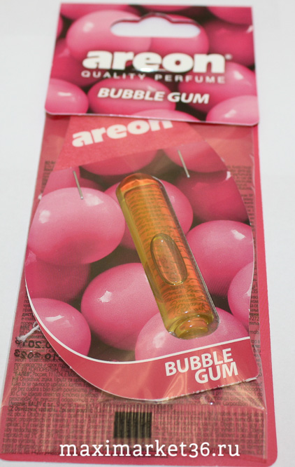 Ароматизатор AREON GEL поштучно Бабл-Гам КАПСУЛА/24
