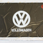 Коврик антискатный силиконовый 20 смх13 см с логотипоv VOLKSWAGEN