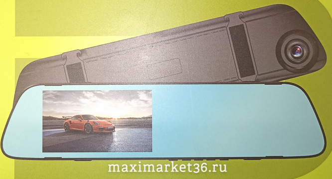 Видеорегистратор зеркало TDS TS-CAR 47 5627 Орбита