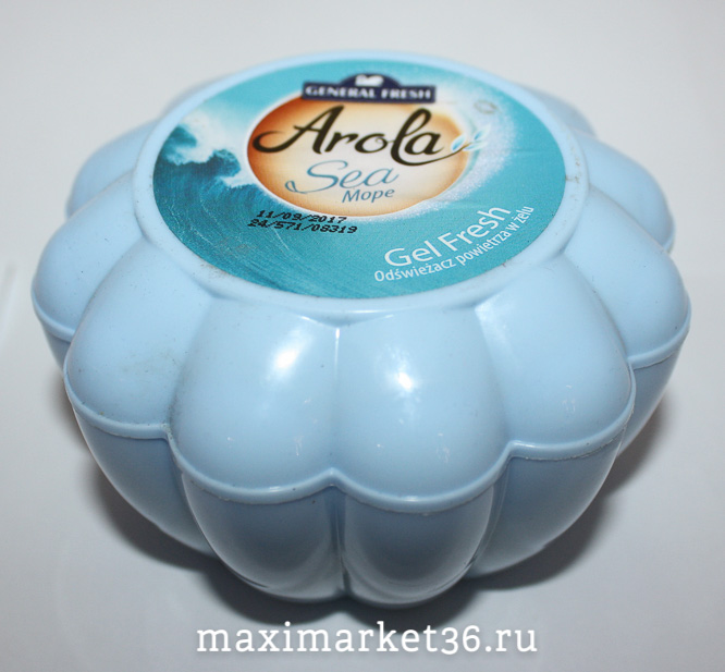 Освежитель воздуха-ароматизатор GEL FRESH mix (РАКУШКА) Море