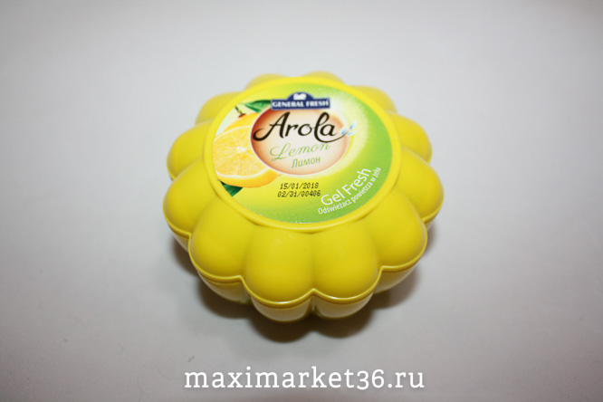 Освежитель воздуха-ароматизатор GEL FRESH mix (РАКУШКА) Зеленый чай