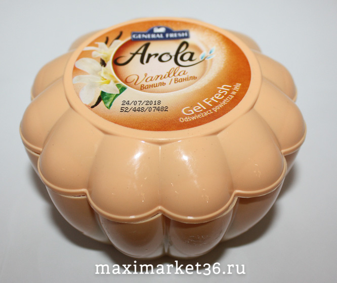 Освежитель воздуха-ароматизатор GEL FRESH mix (РАКУШКА) Ваниль