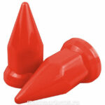 Колпачок на колёсную гайку 32 мм КРАСНЫЙ ШИП МК-КО-48