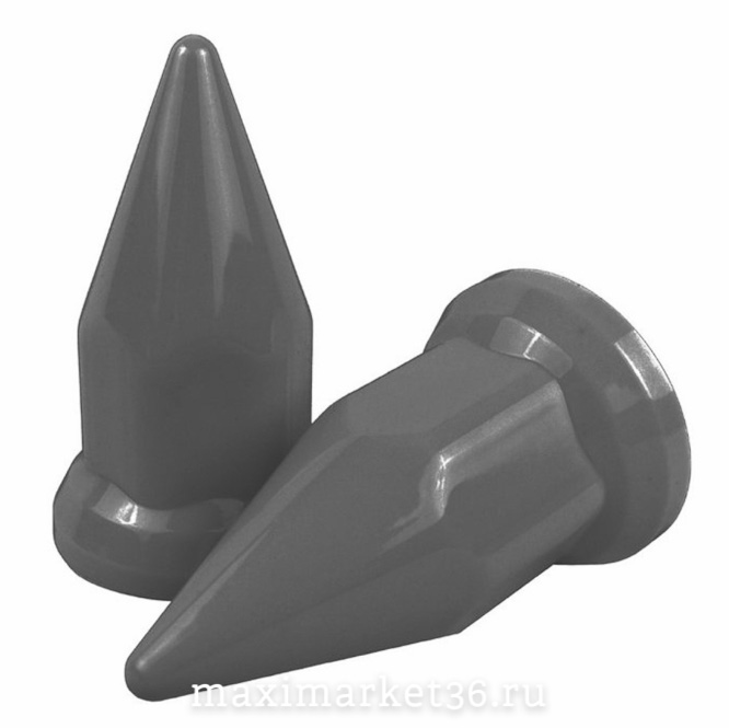 Колпачок на колёсную гайку 32 мм СЕРЫЙ ШИП МК-КО-41