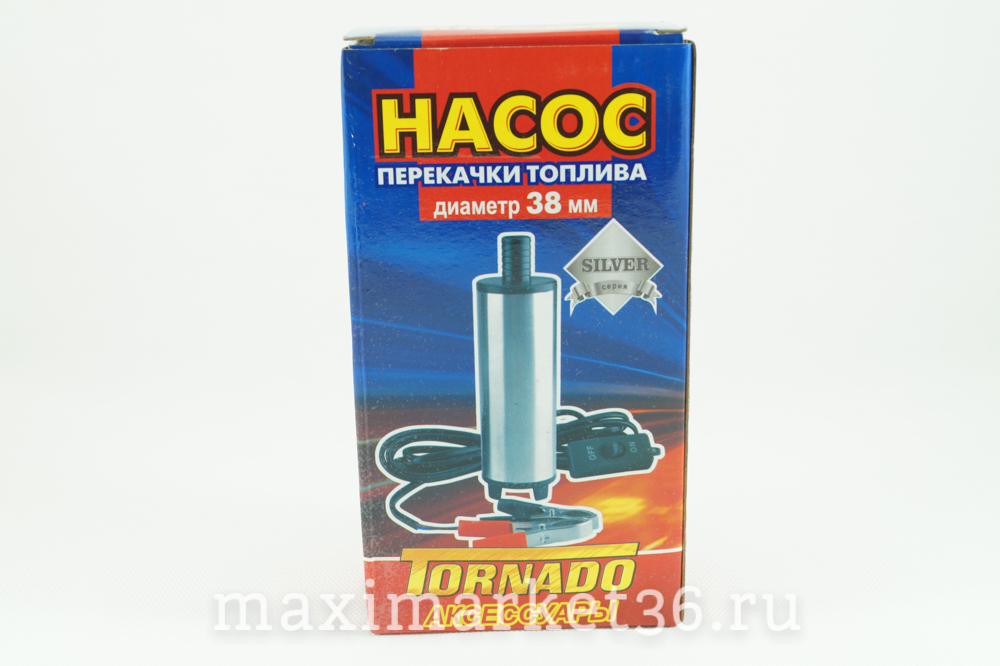 Насос топл., погруж.,центробеж. с фильтром электр 12В,/ D=38мм TORNADO/StarTech 7А 20л/мин