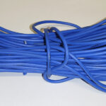 Провод одножильный медный 1,5 в изоляции СИНИЙ / 10м REXANT