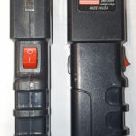 Фонарь аккумуляторный светодиодный ручной + Электрошокер 928 Скорпион /  FA 398 USB зарядка