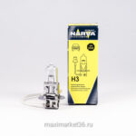 Автолампа H3 (24-70) PK22s 24V NARVA /10/100 48700