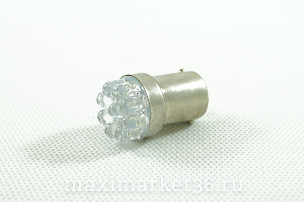 Автолампа P21W (BA15s-одноконтактная) 9 LED T 15 WHITE 24V МА Д