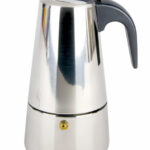 Кофеварка гейзерная Стальная 6 чаш