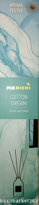 Ароматизатор MEDORI ПАЛОЧКИ TH-2027 Cotton Dream 50мл (диффузор)