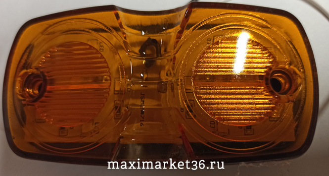 Фонарь маркерный универсальный BD-7050 24V ЖЕЛТЫЙ/4шт