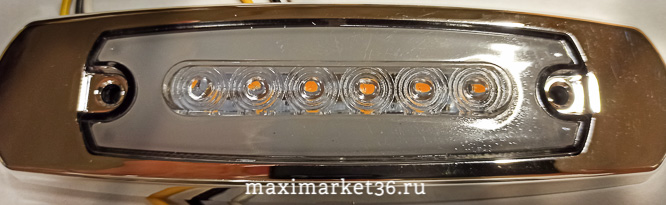 Фонарь маркерный универсальный BD-7064 24V БЕЛЫЙ/2шт